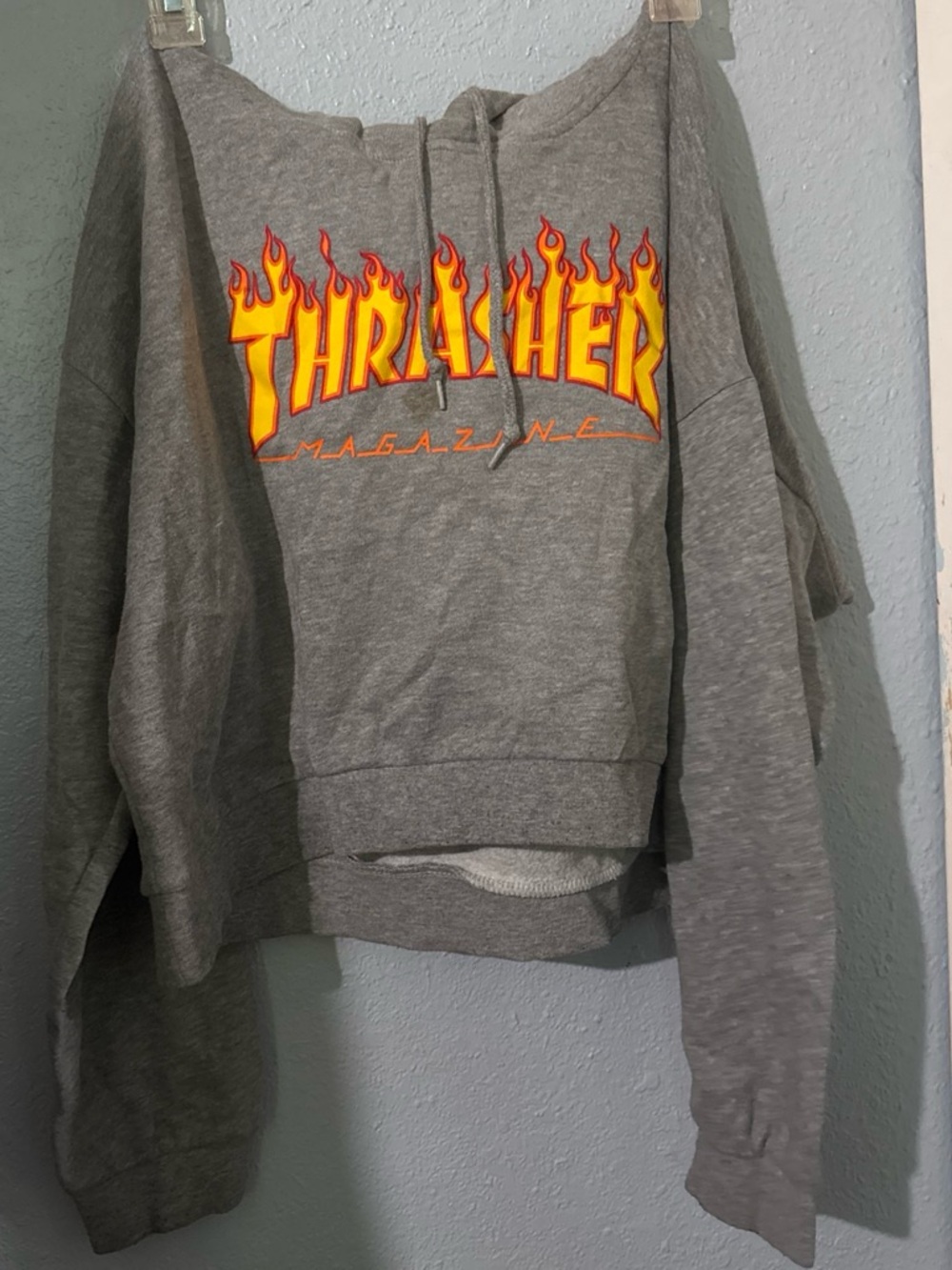 Women’s Cropped Thrasher Hoodie